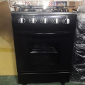 24" Home Cooking Range Black Freestanding Gas Oven