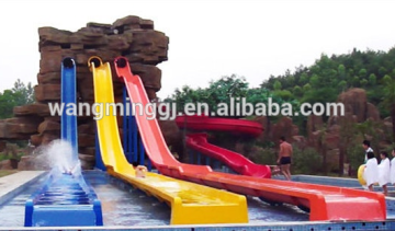 water slide material pool slide fiberglass