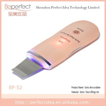 BPS2 Ultrasonic microcurrent skin scrubber anti ageing