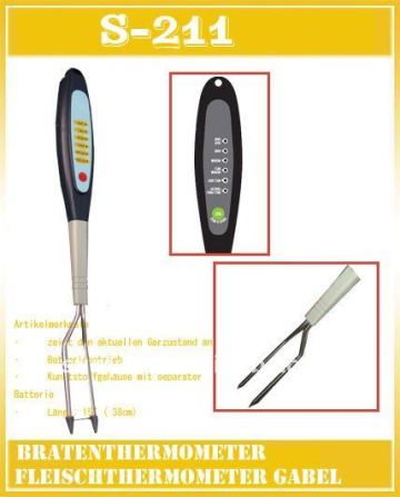 barbecue Digital Thermometer Fork