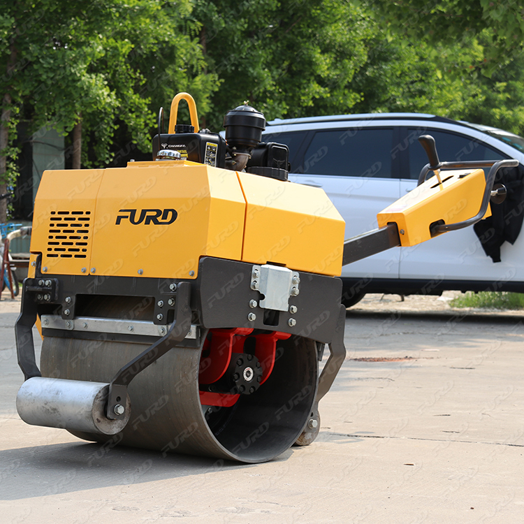 Practical 500kg walking single road roller with favorable price