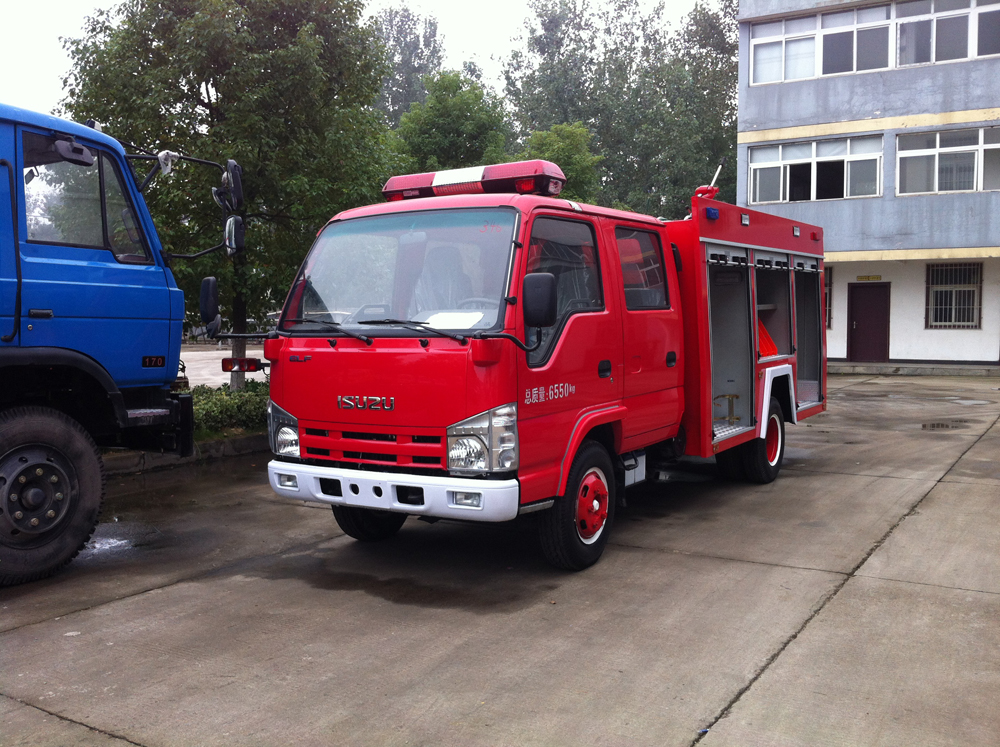 rescue firework truck