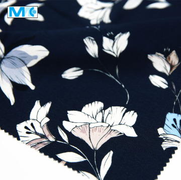 High Quality 100% Rayon Printed Flowers Fabric
