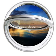 Hurricane proof windows pvc arch window