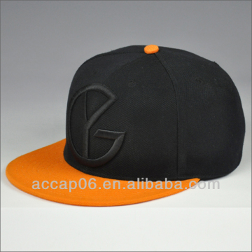 Custom factory two tone flat brim snap back hats