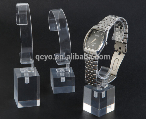 New Clear Acrylic Watch Display Stands Watch Riser Exhibition Stand