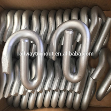 China supplier Good quality railway equipment elastic rail clips