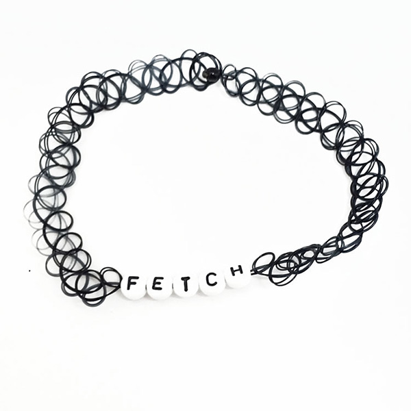 Stretch tattoo choker