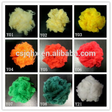 colored polyester staple fiber for yarn made in china