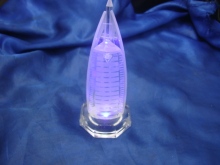 famous crystal glass building model