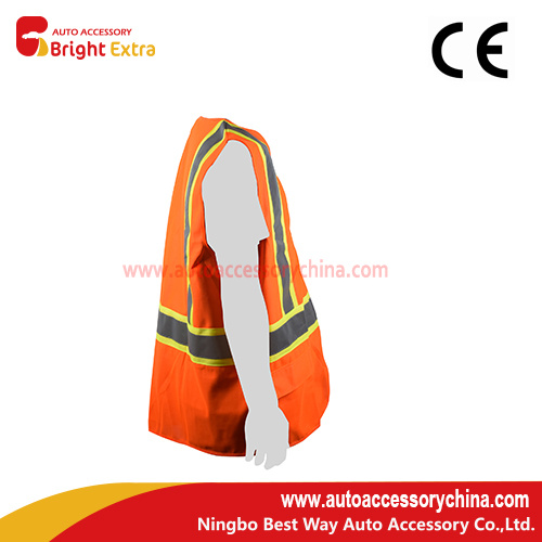 High Visibility Polyester Safety Vest