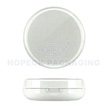 make up plastic round shape air cushion compact