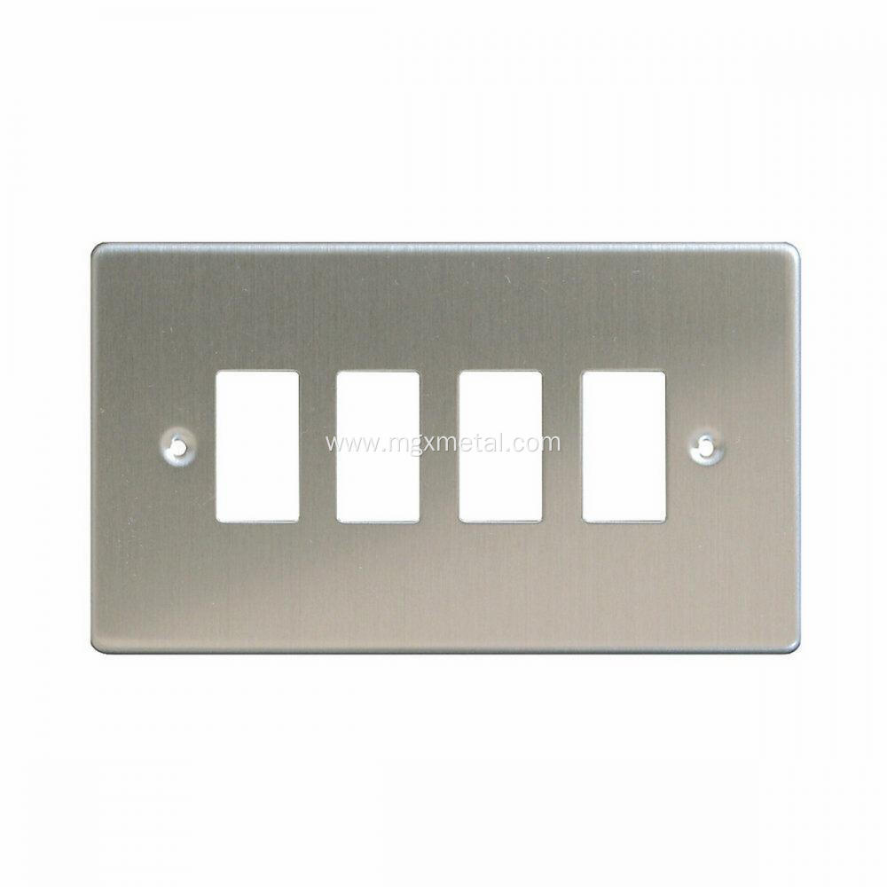 High Quality Custom Metal Stainless Steel Faceplate