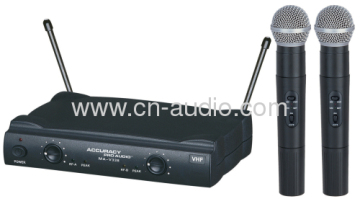 Professional Vhfdual Channels Wireless Microphone?