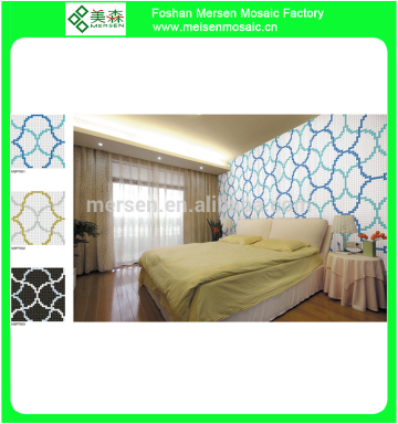 Glass tile mosaic mural patterns 001-003