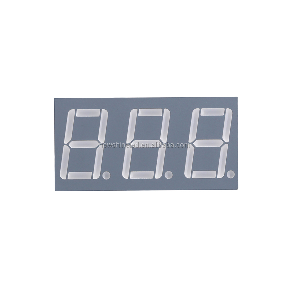 Factory Free Sample 7 segment led display 3 digit 0.56" seven segment display DIP 0.56 inch 3 digits led digital 7 segment tube