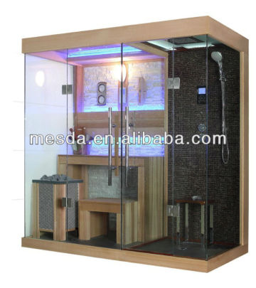 steam shower sauna three-in-one room;Royal style sauna steam room;new design sauna steam room