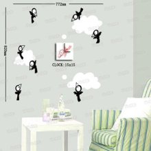 Acrylic Plastic Wall Clock/ Wall Clock China/ Wall Clock For Gift