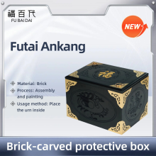 Longevity-Inspired Artisan Ashes Storage Box