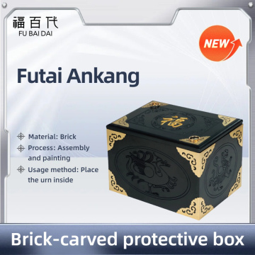 Longevity-Inspired Artisan Ashes Storage Box