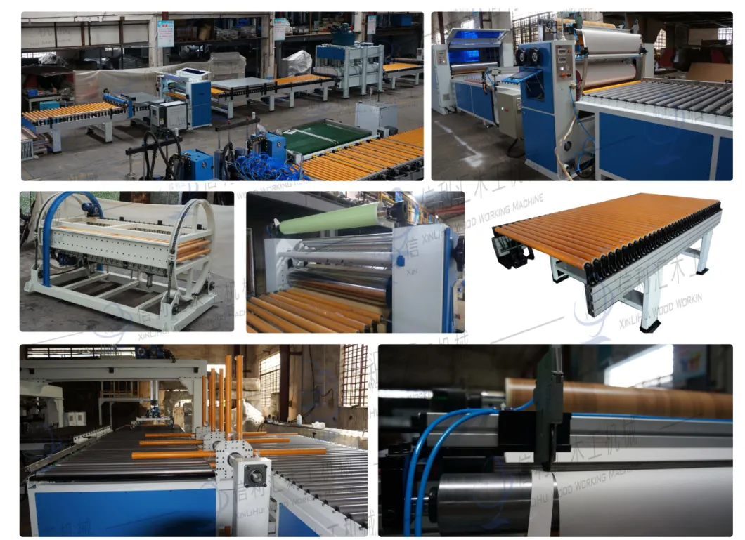 Woodworking Aluminum Panel PVC Laminating Machinery/ Plywood Panel PVC Lamination Machine/ Wood Frame Decorate Machine