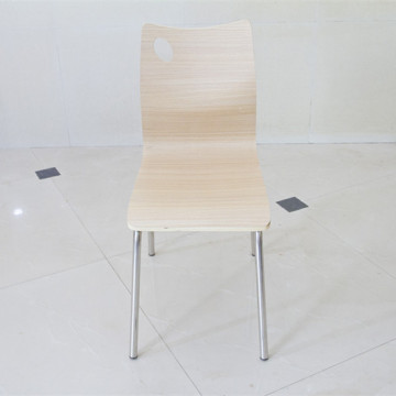 Bent wood chair low cost wooden dining chair