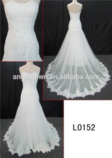 organza backless mermaid wedding dress patterns