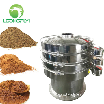 Silica sand Soy vibrating sieve machine