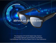 Sport remote control full hd 1080p spy glasses camera hidden wifi