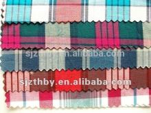 cotton check shirt fabric