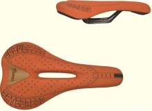 Leather Soft MTB Fixed Gear Bike Saddles