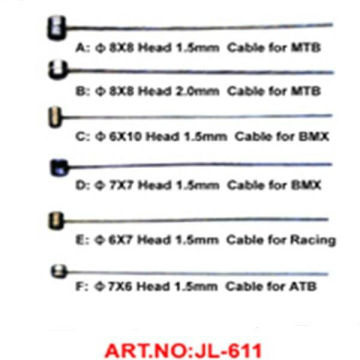 Bicycle brake cable / Bicycle brake inner wire / Control cable inner wire