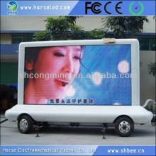 Best quality customized p10 full color video truck led show