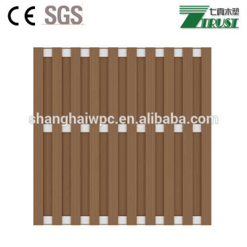 Wood Plastic Composite Fence,wood plastic decorative garden fence