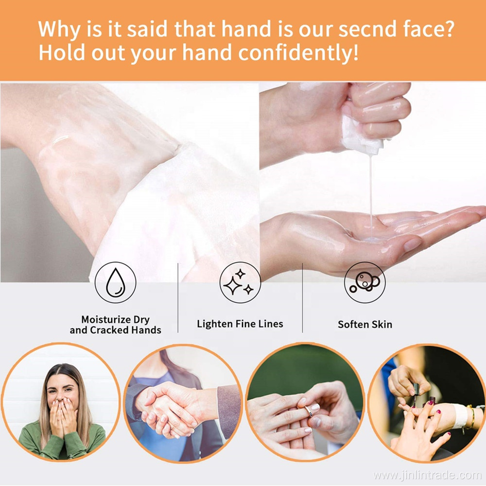 hand care whitening Hydrating milk hand mask gloves