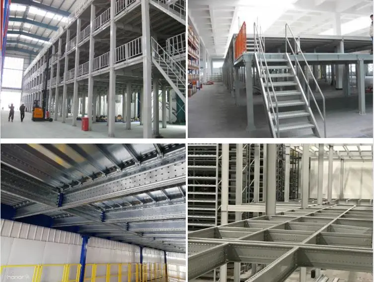 Customized Warehouse Steel Storage Mezzanine Rack /Platform Racking