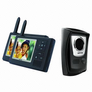 Wireless Doorbell Intercom System for Villa/Can Leave Message/Adjustable Talking Volume/12 Ringtone