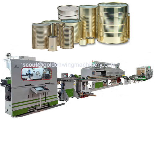 Automatic Milk Powder Tin Can Making Production Line