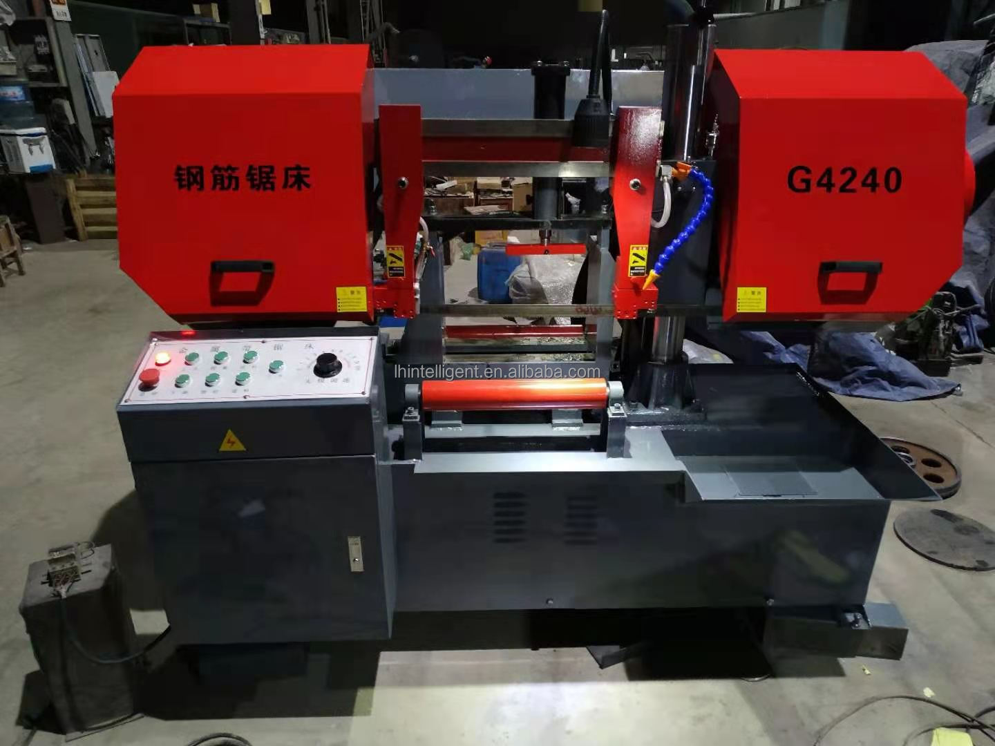 Brand saw machine GB4270 gantry horizontal band sawing machine with High quality metal cutting saw machine