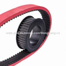 Timing belt with red glue