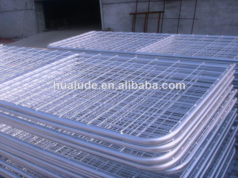 hot sale new design galvanized steel farm metal gates