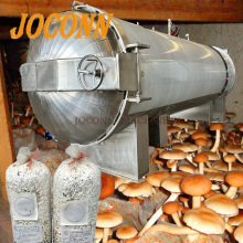 Horizontal 10m3 Mushroom Substrate Sterilization Machine