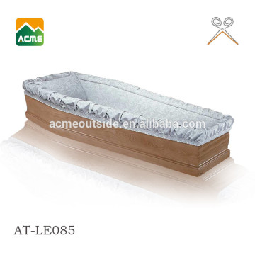 AT-LE085 luxury coffin padding supplier