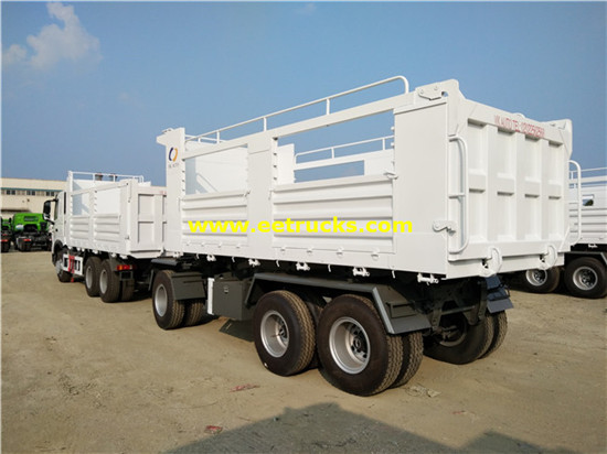 الشاحنات SINOTRUK 30ton Van Cargo