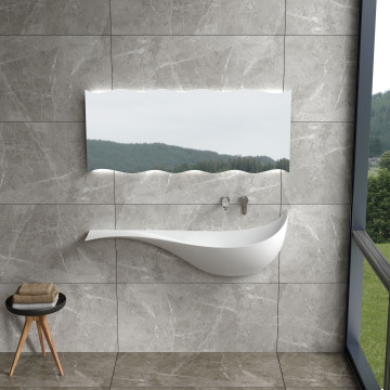 Solid Surface Wall Mounted Wash Basin