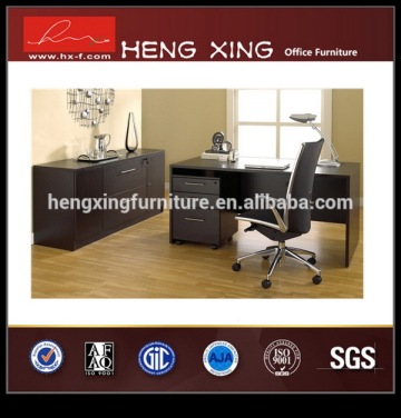 Wooden curved dongguan luxury wooden computer desks