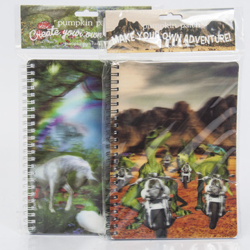 Lenticular 3D Stationery Journal Notebook