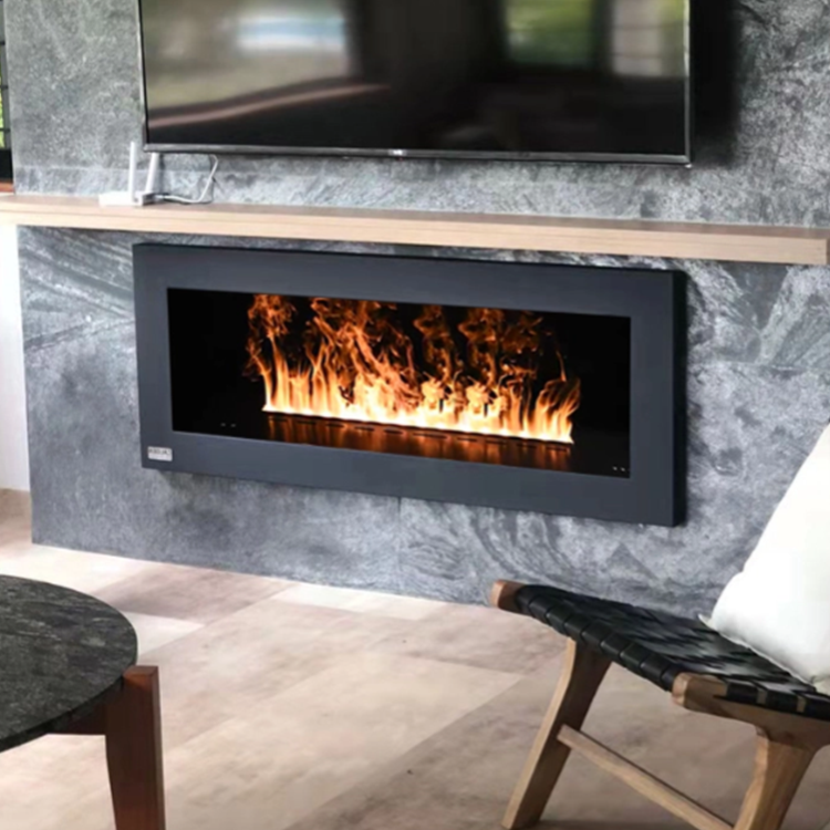 100cm insert living room electric water vapor fireplace