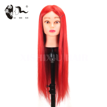synthetic practice mannequin training head for barber