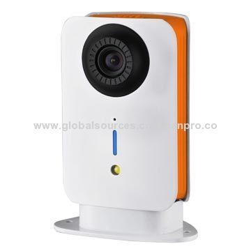 Wi-Fi IP Camera with H.264 and MJPEG Codec, 30/25fps Frame Rate